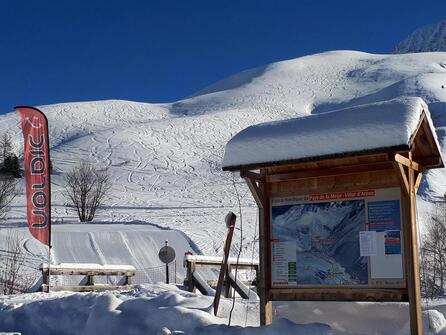 Chalet d'accueil du domaine nordique du Pays de la Meije