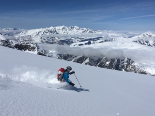 © Freeride glacier La Grave - Erin Smart